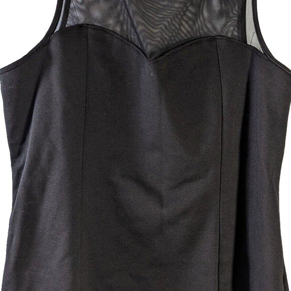 U 2 B Woman’s Mesh Top Black Tank Camisole Top Large (L) - Picture 3 of 8